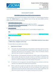 Announcement 9th Jan 2013 SCMA BIMCO Arbitration Clause ...