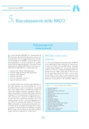 5.Riacutizzazioni delle BPCO - Clinica malattie apparato respiratorio