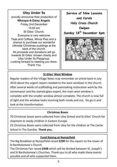 Village News - Stroud District Community Websites - Stroud District ...