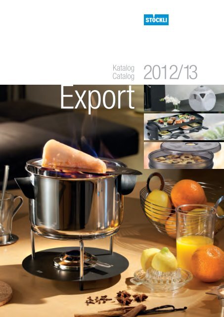8566.80S St/öckli Fondue garnitur Harmony Crystal Elements