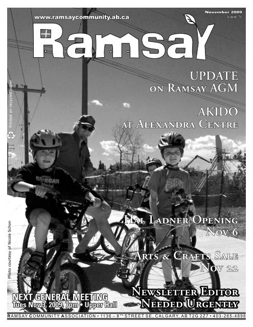 November 2009 - Ramsay Community Association