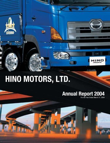 2004 Annual Report - hino global