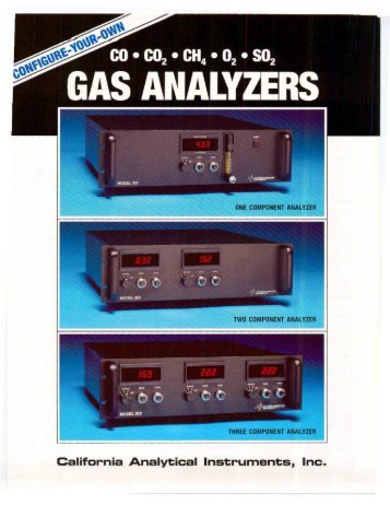 California Analytical Instruments, Inc.