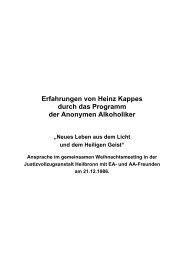 Neues Leben aus dem Licht und dem Heiligen Geist - Heinz Kappes