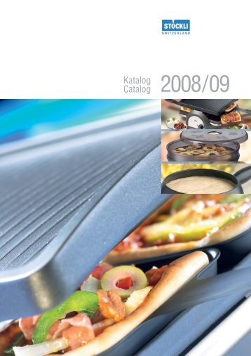 Katalog Catalog 2008/09 - J. Stöckli AG