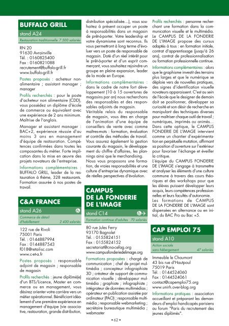 Guide prÃ©paratoire - Carrefour Emploi