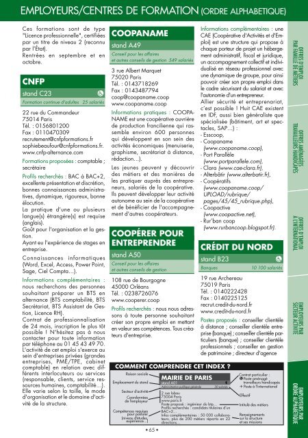 Guide prÃ©paratoire - Carrefour Emploi