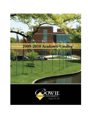 2009-2010 - Bowie State University