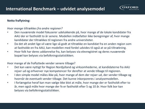 5 Internationalt benchmark - Aalborg Kommune