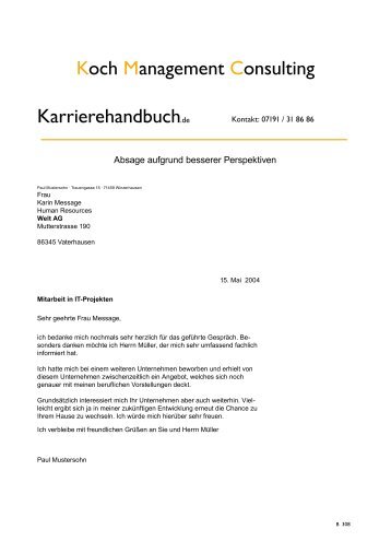 Druckversion als PDF-Dokument - Koch Management Consulting