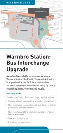 Warnbro Station: Bus Interchange Upgrade - Public Transport ...