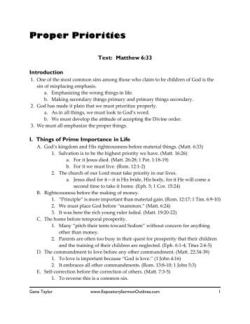 wedding sermons outline