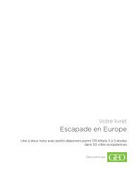 Escapade en Europe - E-Merchant