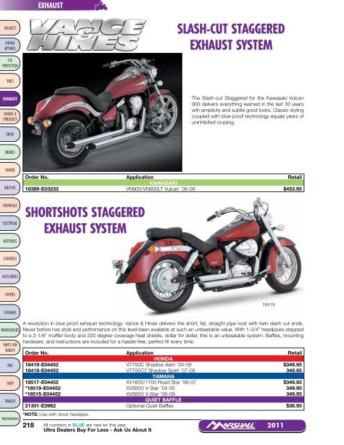 shortshots staggered exhaust system slash-cut staggered exhaust