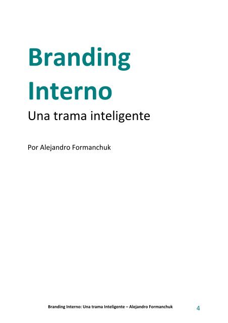 Branding Interno - Formanchuk & Asociados