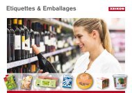 Etiquettes & Emballages - Xeikon