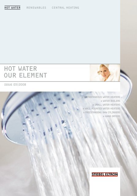 HOT WATER OUR ELEMENT - Stiebel Eltron