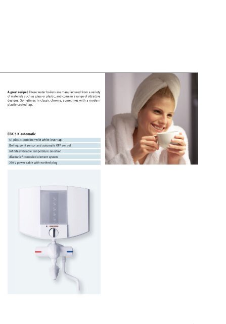 HOT WATER OUR ELEMENT - Stiebel Eltron