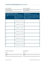 Formulier | Beoordelingsgesprek vijfpuntsschaal