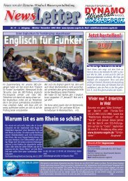 Englisch fÃ¼r Funker - Dynamo-Segeln