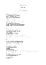 Canto a mÃ­ mismo. Walt Whitman