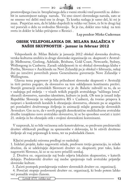 Rafael velika noÄ 2012 - Glas Slovenije