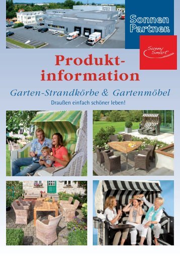 Garten-Strandkörbe & Gartenmöbel - Strandkorb Fachhandel Priess