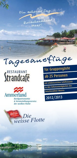 PDF öffnen - Restaurant Café Strandcafé in Bad Zwischenahn