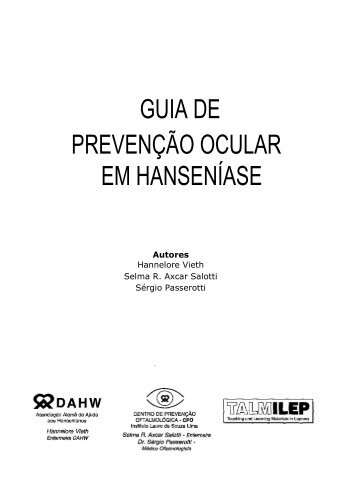 GUIA DE PREVENÃÃO OCULAR EM HANSENÃASE - Instituto Lauro ...