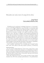 DiscusiÃ³n con varias voces: el cuerpo de la crÃ­tica - Celarg.org