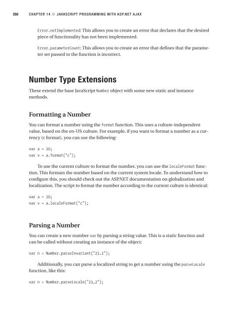 Beginning Web Development, Silverlight, and ASP.NET AJAX