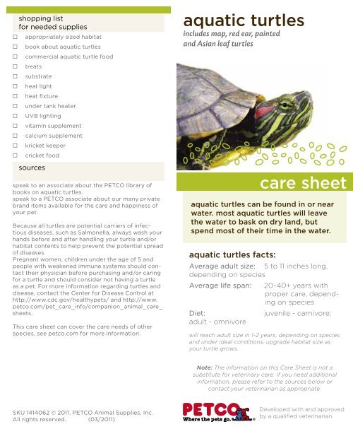 petco red eared slider