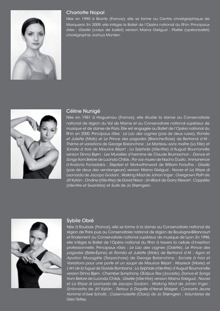 Trombinoscope Bios danseurs 2009- 2010.indd - OpÃ©ra national du ...