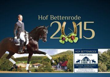 Kalender 2015 - Hof Bettenrode
