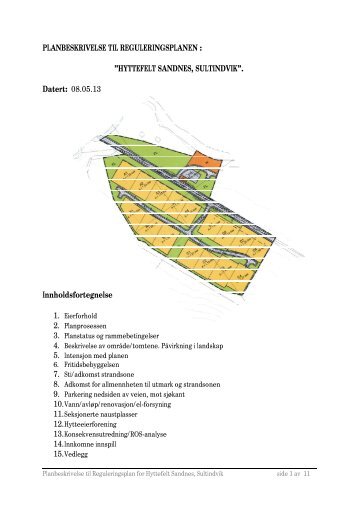 PLANBESKRIVELSE TIL ... - Lenvik kommune