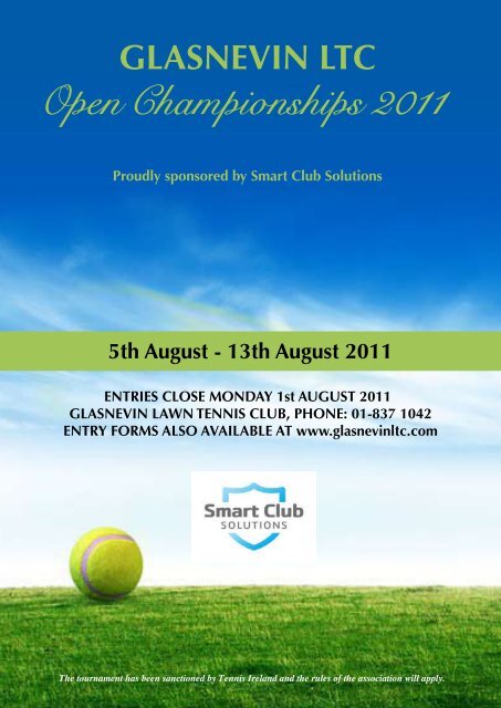 GLASNEVIN LTC OPEN - Tennis Ireland