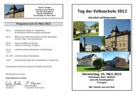 Tag der Volksschule 2012 - Schule Triengen