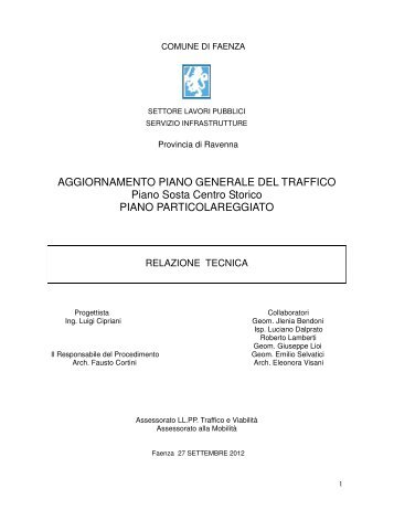 AGGIORNAMENTO PIANO GENERALE DEL TRAFFICO Piano ...