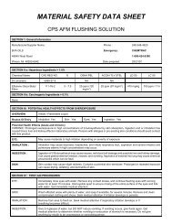 afmsf msds - CPS Products