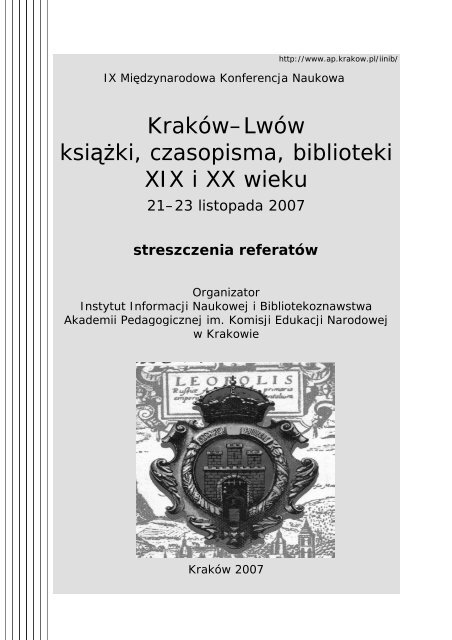 wersja PDF - Uniwersytet Pedagogiczny w Krakowie