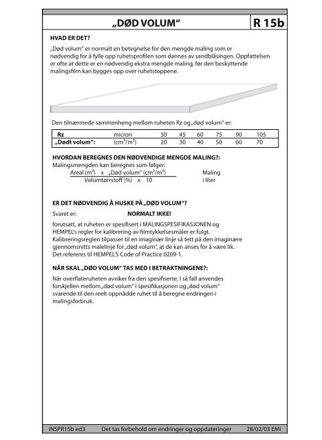 Coating Reference Håndbok - Hempel