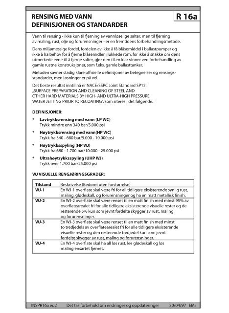 Coating Reference Håndbok - Hempel