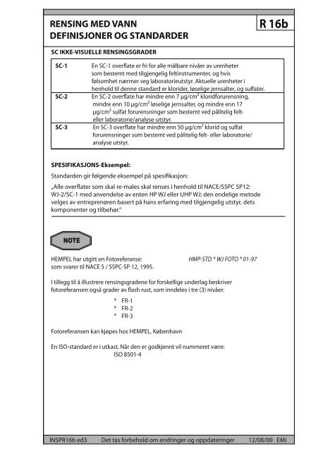 Coating Reference Håndbok - Hempel