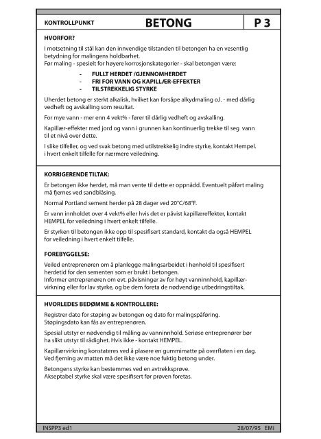 Coating Reference Håndbok - Hempel