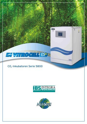 Prospekt: InVitroCell NU-5800 CO 2 - INTEGRA Biosciences