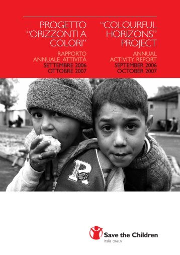 orizzonti a colori - Save the Children Italia Onlus