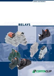 RELAYS - CONTA-CLIP