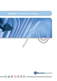 Rocket® Cardiothoracic Range - Rocket Medical plc