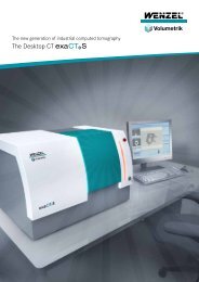 WENZEL. For the exaCTÂ® S - Exact Metrology