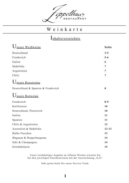 WEINKARTE (pdf) - STRICKER EVENT